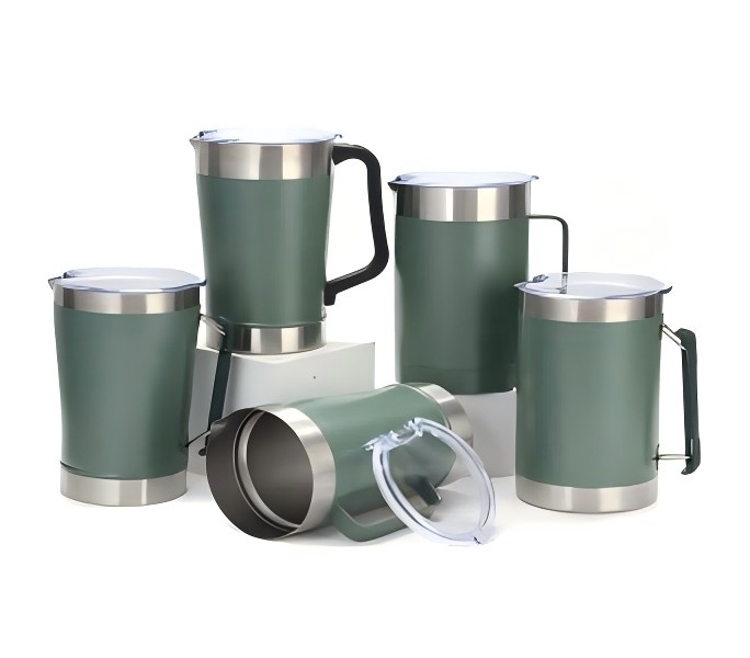 Caneca de cerveja clássica com grande capacidade para manter a temperatura fria