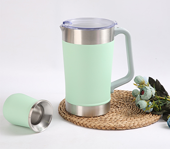Conjunto de cafeteira de 64 onças e caneca Mate de 8 onças