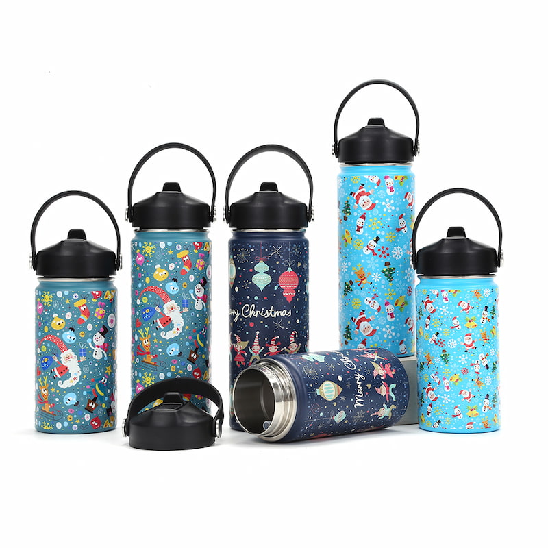 12/18oz Cute Design Kids Sports Bottle