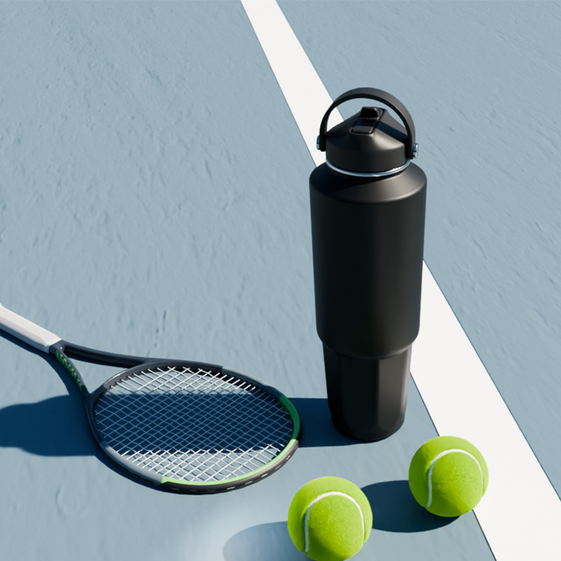 Caneca de carro estilo mais novo com 8 lados